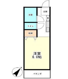 シティーコープ産友　103　間取り